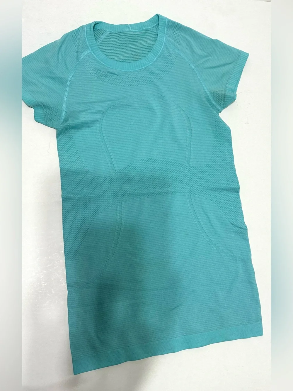 Lululemon Teal Short Sleeve Athletic Dress